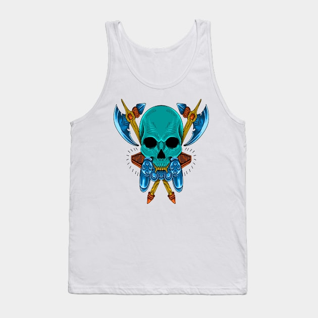 skull game weapon Tank Top by TADYSHOP